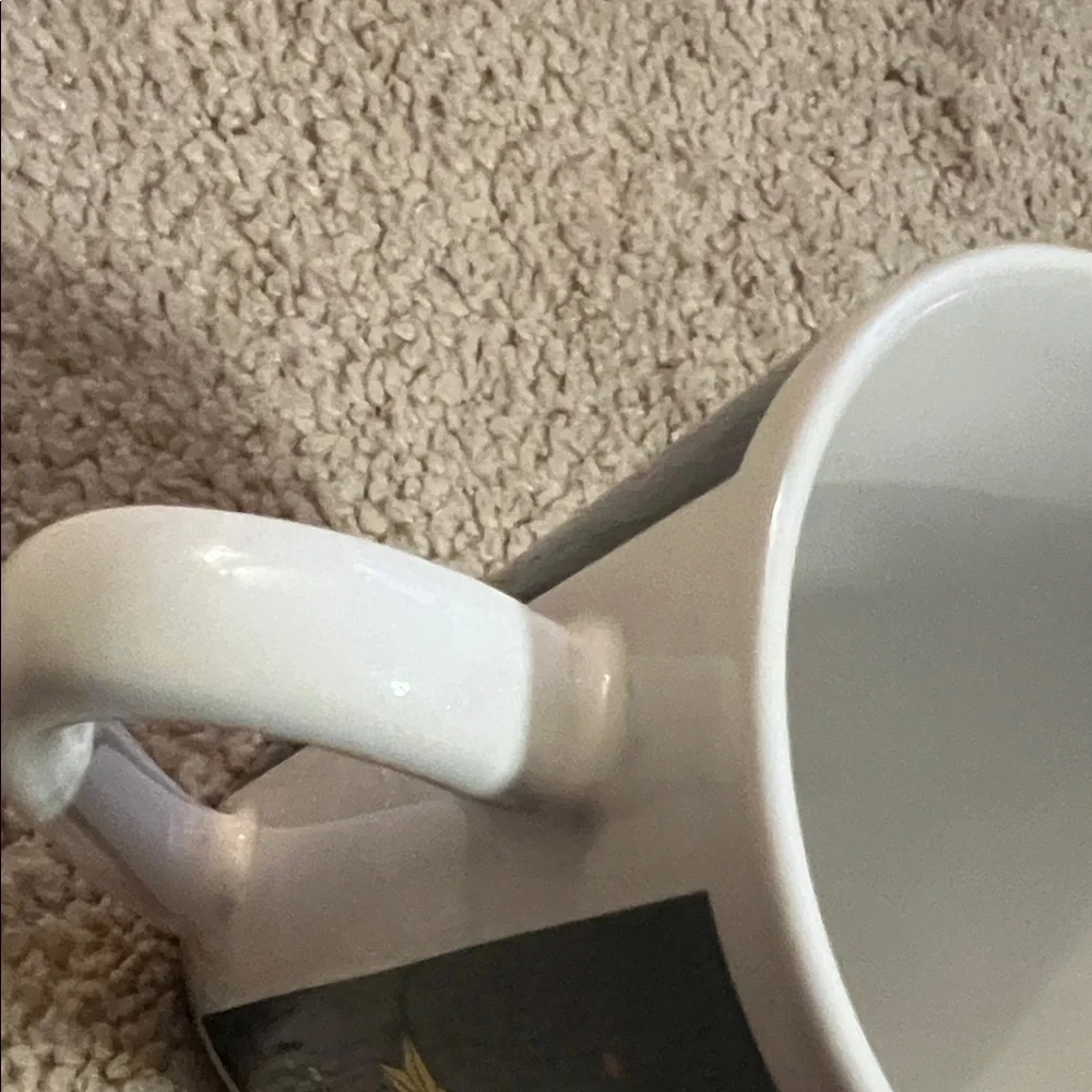 Disney Nightmare before Christmas White Ceramic Mug Base